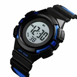 Begroting ❤️ A&K Digitale Kinderhorloge | Waterdicht | Stopwatch | LED Verlichting | Stopwatch | Sport ⌚ Watch Kids | Blauw + Geschenkdoosje 💯 -Bergstein Shop 550x550 524