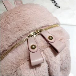 Goedkoop 😍 MINIIYOU Pluchen Rugzak Meisjes Schooltas - Roze - Konijnenoortjes - 10 Liter 😍 -Bergstein Shop 550x550 56