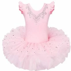 Kopen 😍 Meetje-Pettiskirts Balletpakje Met Tutu Peach Roze 110-116 Sparkle Style - Ballet - Prinsessen Tutu Verkleed Jurk Meisje ✔️