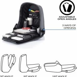 Nieuw 💯 XD Design Bobby Compact - Anti-Diefstal Rugzak 11 Liter - Geel 👍 -Bergstein Shop 550x554 4