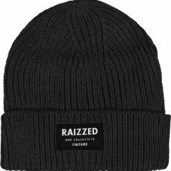 Flash-uitverkoop 😍 Raizzed Unisex Muts Bray - Deep Black - One Size ✨