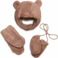 Beste recensies van โญ Lajetti - Wanten Sjaal En Muts Teddy 1-2 Jaar Lichtbruin - 3 Delige Winter Set Baby ๐