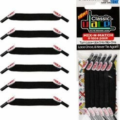 Beste Pirce π U-Lace Classic - Elastische Veters - Zwart - Mix-N-Match Pack π 10 Beste Pirce π U-Lace Classic - Elastische Veters - Zwart - Mix-N-Match Pack π -Bergstein Shop 550x587 3