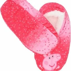 Nieuw 🤩 Hasbro PEPPA PIG PANTOFFELS - SLOFFEN PEPPA BIG - MAAT 23/26 - KLEUR ROZE 👏 -Bergstein Shop 550x589 1