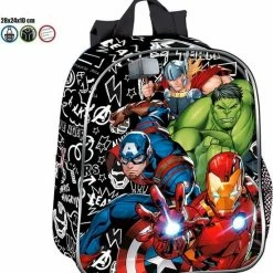 Kopen 😉 The Avengers Rugzak 3d 28 Cm / Top Kwaliteit. 🥰