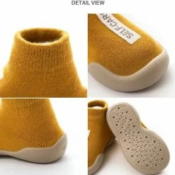 Beste recensies van 😍 Selfcare Baby Eerste Schoen | Anti Slip Babyschoen | Zachte Rubber Zool | 6-12 Maanden - Bruin 🎁 -Bergstein Shop 550x596 5