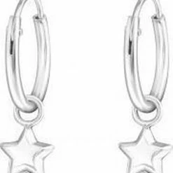 Goedkoopste 🎁 Little Bijoux Oorringen-hangertje Ster Egaal ❤️