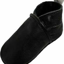 Beste Verkoop 👏 BabySteps Babyslofjes Plain Black Maat 20/21 🛒 -Bergstein Shop 550x610 2
