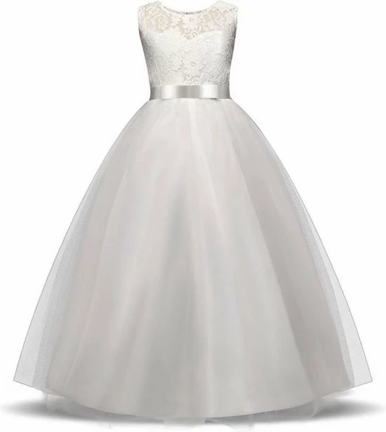 Flash-uitverkoop ๐ฏ La Señorita Communie Jurk Bruidsmeisjes Jurk Bruidsjurk Wit 158-164 (160) Prinsessen Jurk Feestjurk + Bloemenkrans ๐ 8 Flash-uitverkoop ๐ฏ La Señorita Communie Jurk Bruidsmeisjes Jurk Bruidsjurk Wit 158-164 (160) Prinsessen Jurk Feestjurk + Bloemenkrans ๐ - Afbeelding 8