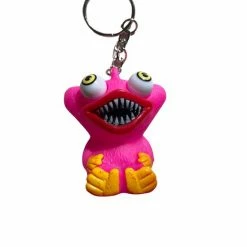 Nieuw 😍 Kwalitatieve Poppy Playtime Sleutelhanger / Keychain / Sleutel Hanger | Huggy Wuggy / Killy Willy - Roze - AWR 👏