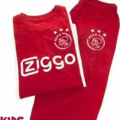 Uitgang ๐ฅฐ AFC Ajax Ajax Kinderpyjama - Rood - Maat 176 ๐