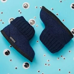 Begroting 😀 Bergstein Cozy - Sloffen - Unisex Junior - Dark Blue - Maat 32 🔔 -Bergstein Shop 550x635 2