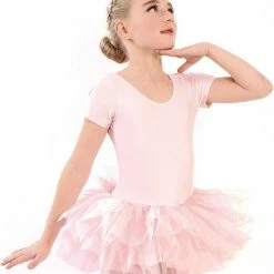 Uitgang 👏 Dancer Dancewear Tutu Balletpakje Roze | Balletpakje Met Tutu Voor Een Meisje | "Alexandra" | Maat 116 | Maat 8 Jaar ✨