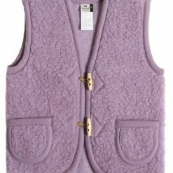 Promo 😀 Alwero Unisex Gilet "Alpen Junior 100% Wol" Lila - Maat 104/110 👏 -Bergstein Shop 550x637