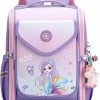 Flash-uitverkoop ✨ Het Betere Merk Zeemeermin - Prinses - Rugzak Meisje - 36 X 26 X 14 Cm - Unicorn Rugtas - Schooltas Meisje - Tas - Roze - Paars - Voor Je Prinsessen Speelgoed ❤️