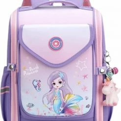 Flash-uitverkoop ✨ Het Betere Merk Zeemeermin - Prinses - Rugzak Meisje - 36 X 26 X 14 Cm - Unicorn Rugtas - Schooltas Meisje - Tas - Roze - Paars - Voor Je Prinsessen Speelgoed ❤️