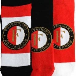 Uitgang 👍 Feyenoord 👟 Sneakersokken / Enkelsokken | 3 Paar Sokken | Maat 39-42 🎁