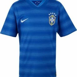 Korting โ Nike Brazilië Uit Voetbalshirt Junior - 140 - Blauw ๐