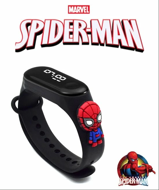 Beste deal π Spiderman Horloge | Digitaal | Kinderen | Marvel | Led Display | Kinder Horloge | Disney | Cadeau π 1 Beste deal π Spiderman Horloge | Digitaal | Kinderen | Marvel | Led Display | Kinder Horloge | Disney | Cadeau π