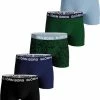 Aanbiedingen ⌛ Björn Borg Boxershort Core- Onderbroeken - Boxer - 5 Stuks - Boys - Maat 134 - Blauw/Groen/Zwart 🧨