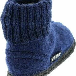 Begroting 😀 Bergstein Cozy - Sloffen - Unisex Junior - Dark Blue - Maat 32 🔔 -Bergstein Shop 550x665 2