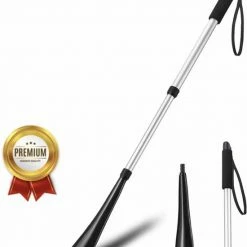 Aanbiedingen 🔥 TEBJEN Schoenlepel - Schoentrekker - Schoenlepel Extra Lang - In Lengte Verstelbaar 55 CM Tot 80 CM - Hoogwaardige Kwaliteit - Hulpstuk Schoen Aantrekken - Zwart Grijs - 👟 Shoe Horn - Zwanger - Bukken - Rugklachten ❤️
