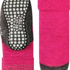 Beste deal 🎉 FALKE Cosyshoe Slofsokken Voor Meisjes En Jongens Comfortabel Warm Winter Antislip Ondoorzichtig Zacht Mid-rise Met Vilten Zool Zonder Motief Met Noppen Merinowol Roze Kinderen Sokken - Maat 29-30 ❤️ -Bergstein Shop 550x682 5