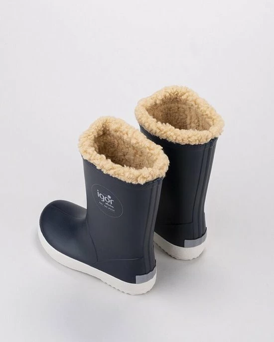 Flash-uitverkoop ✔️ Igor - Regenlaarzen Voor Kinderen - Splash Nautico Borreguito - Marineblauw - Maat 30EU 🔥 2 Flash-uitverkoop ✔️ Igor - Regenlaarzen Voor Kinderen - Splash Nautico Borreguito - Marineblauw - Maat 30EU 🔥 - Afbeelding 2