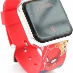 Groothandel 👍 LED Horloge Spiderman Voor Kinderen - Digitaal Smartwatch Look – Spider-man Rood Kinderhorloge LW01 😉 -Bergstein Shop 550x696