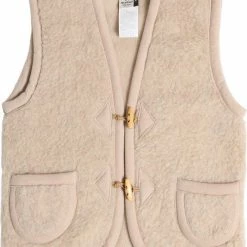 Aanbiedingen ๐ Alwero "Bodywarmer Alpen Junior 100% Wol" English Tea - 104/110 โค๏ธ