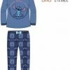 Goedkoopste 🤩 Merkloos Stitch Pyjama Blauw - Ohana Means Family 🤩
