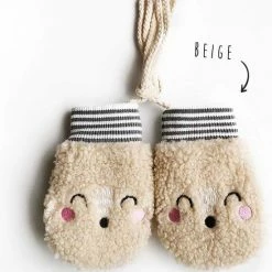 Begroting 🎉 Cutiesz Handschoenen Kinderen | Kinderhandschoenen | Wanten Kind | Leeftijd: Ca. 1 – 3 Jaar | Beige ⌛