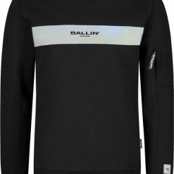 Begroting 🔥 Ballin Amsterdam - Jongens Regular Fit Sweater - Zwart - Maat 164 🔥 -Bergstein Shop 550x720 9