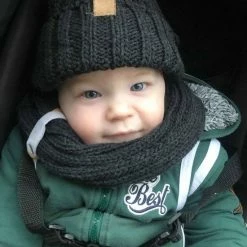Korting 🔔 BeaniePlanet Beanie Set Grijs - Kind - Muts En Colsjaal - Unisex Tot 10 Jaar 🔥 -Bergstein Shop 550x733 36
