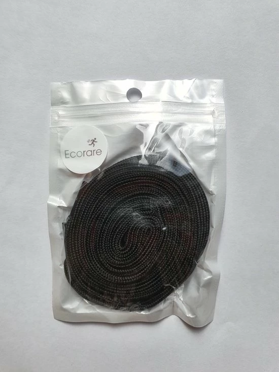 Gloednieuw π― Ecorare Schoenveters Zwart - Zwart - Plat - 100 Cm - Veters - Schoenveters 100cm π 2 Gloednieuw π― Ecorare Schoenveters Zwart - Zwart - Plat - 100 Cm - Veters - Schoenveters 100cm π - Afbeelding 2