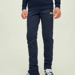 Goedkoopste 🧨 JACK & JONES JUNIOR JACK&JONES JUNIOR JPSTGORDON JJJILOCK SWEAT Broek IN JNR Jongens Broek - Maat 164 ❤️