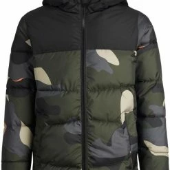 Uitgang 🥰 JACK & JONES JUNIOR Jack & Jones Chilli Puffer Hood Jas Jongens - Maat 176 💯