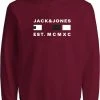 Beste Verkoop 🧨 JACK & JONES JUNIOR JACK&JONES JUNIOR JCOFREDDIE SWEAT HOOD FST JNR Jongens Trui - Maat 152 🎁