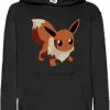 Begroting ✔️ Fruit Of The Loom POKEMON EVEE HOODIE UNISEX MET FOTOPRINT 140 😉
