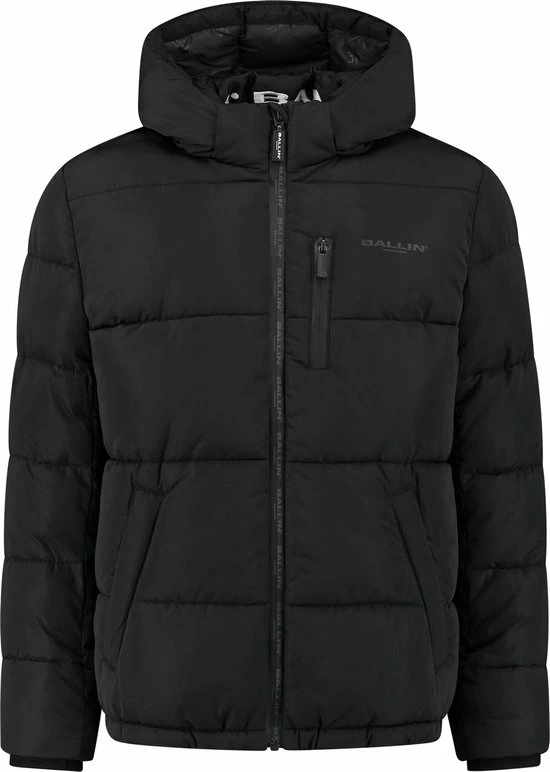 Beste Pirce ❤️ Ballin Amsterdam - Jongens Regular Fit Puffer Jas - Zwart - Maat 164 😍 8 Beste Pirce ❤️ Ballin Amsterdam - Jongens Regular Fit Puffer Jas - Zwart - Maat 164 😍 - Afbeelding 8