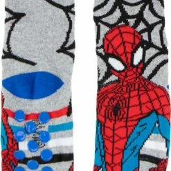 Beste Verkoop 🔥 Spiderman Marvel Spiderman Pantoffel Slofjes Met Badstof Sok - Maat 29-30 ⌛ -Bergstein Shop 550x791 9