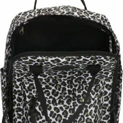 Aanbiedingen 👏 Enrico Benetti Londen 46149 Kinderrugzak Met Tabletvak - Olijfgroen Panter Print ✨ -Bergstein Shop 550x799 4