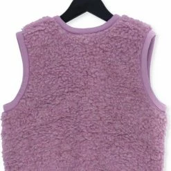 Promo 😀 Alwero Unisex Gilet "Alpen Junior 100% Wol" Lila - Maat 104/110 👏 -Bergstein Shop 550x804