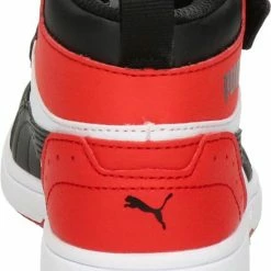 Groothandel ✔️ PUMA Rebound JOY AC PS Unisex 👟 Sneakers - White/Black/HighRiskRed - Maat 29 🥰 -Bergstein Shop 550x818