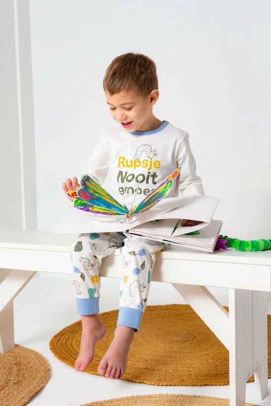 Gloednieuw π KUUK’n Rupsje Nooitgenoeg, 2022 Pyjama Jongens Blauw-98/104 π 3 Gloednieuw π KUUK’n Rupsje Nooitgenoeg, 2022 Pyjama Jongens Blauw-98/104 π - Afbeelding 3