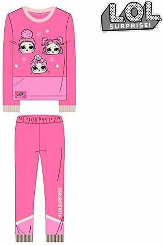Beste deal ⭐ LOL Surprise - Pyjama Fleece - Meisje - Roze 🤩 12 Beste deal ⭐ LOL Surprise - Pyjama Fleece - Meisje - Roze 🤩 - Afbeelding 12