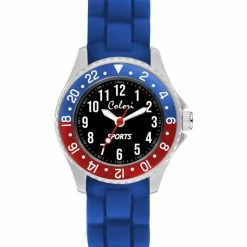 Beste recensies van ๐ Colori 5-CLK126 Kinderhorloge - Sport - 30 Mm - Siliconen Band - Verstelbaar Van 15 T/m 19cm - Blauw - Rood ๐