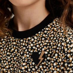 Coupon ⌛ WE Fashion Meisjes Gestructureerde Jurk Met Dessin En Strikceintuur - Maat 146/152 💯 -Bergstein Shop 550x825 42