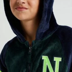 Uitgang 🌟 WE Fashion Jongens Onesie Met Embroidery En Capuchon - Maat 122/128 🥰 -Bergstein Shop 550x825 46