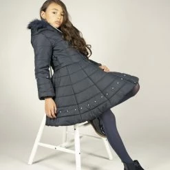 Begroting 🛒 Le Chic Meisjes Jas - Maat 140 👍 -Bergstein Shop 550x825 49